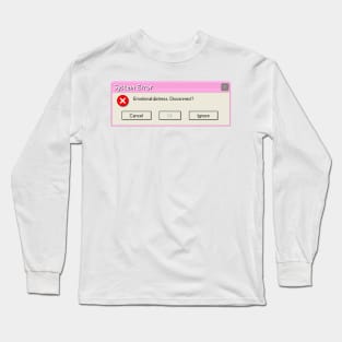 System Error Long Sleeve T-Shirt